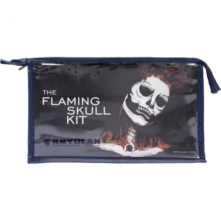 Kryolan Flaming Skull Kit