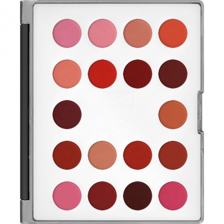 Kryolan Lip Rouge Mini-Palette - 18 Colour