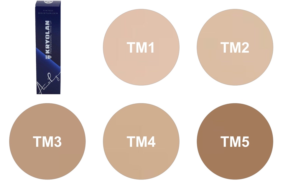 Kryolan Tinted Moisturiser - Xtreme Makeup